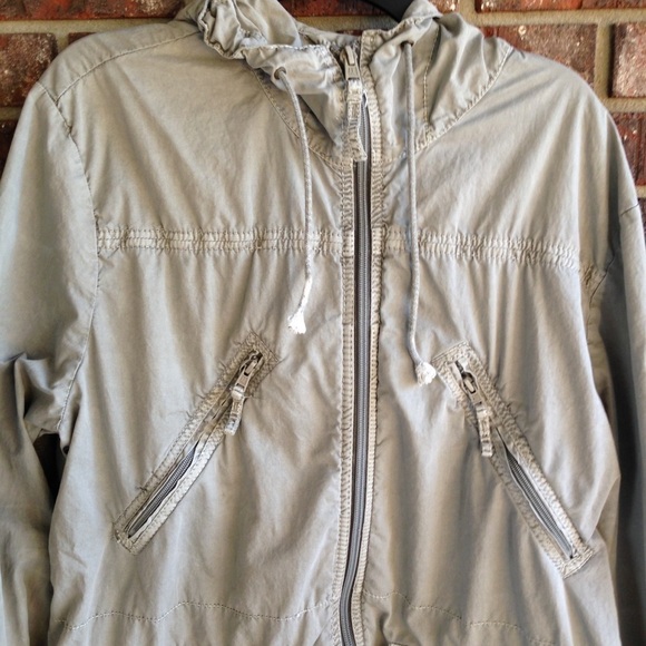 AMERICAN Eagle Military Hooded Jacket Size XLarge - Picture 3 of 9